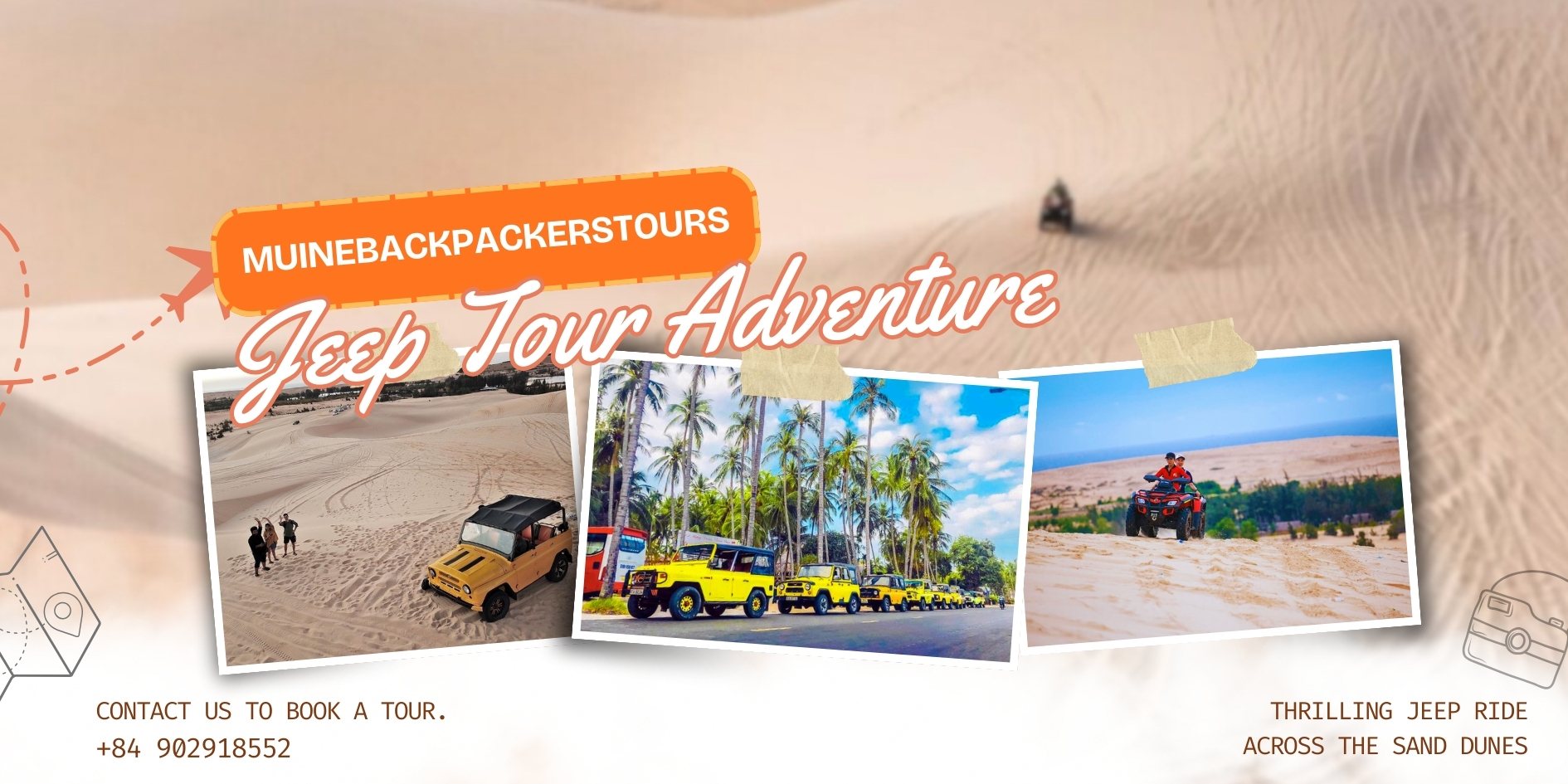 Trusted travel service provider in Muine and Vietnam